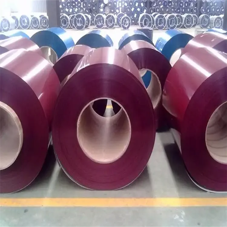 High Quality Prepainted Aluzinc Zinc Coated Steel Coil Metal Roofing PPGI PPGL Coil