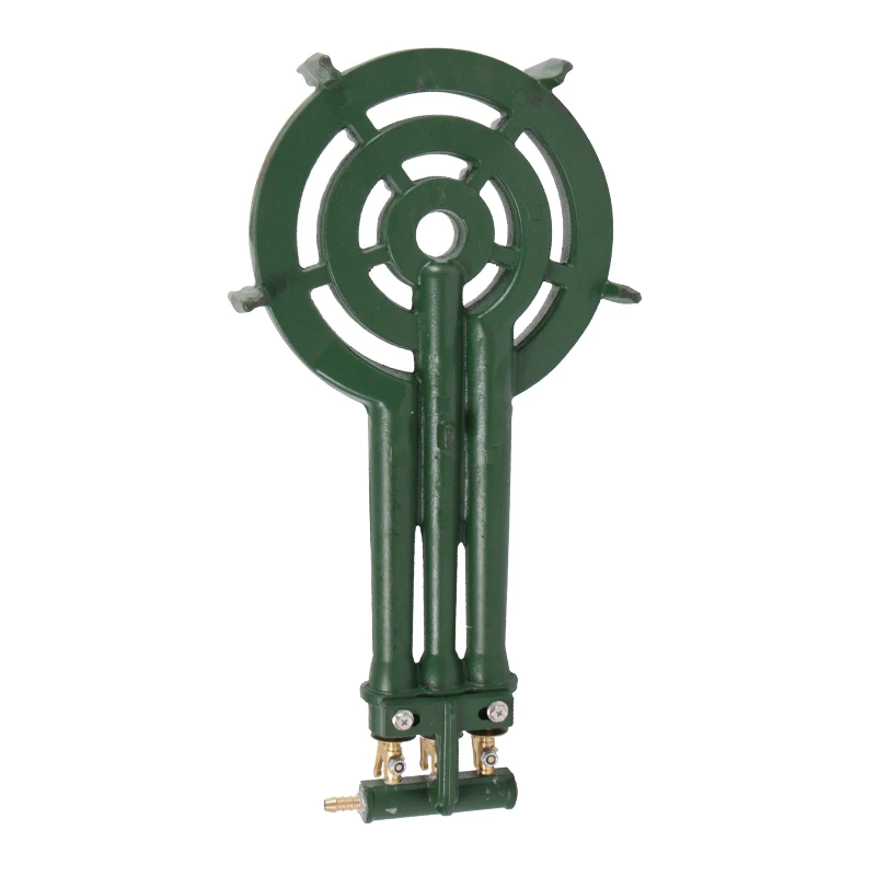 Three-pipe and Three-ring Gas Furnace Portable Outdoor Gas Stove Burner Cast iron material factory outlet