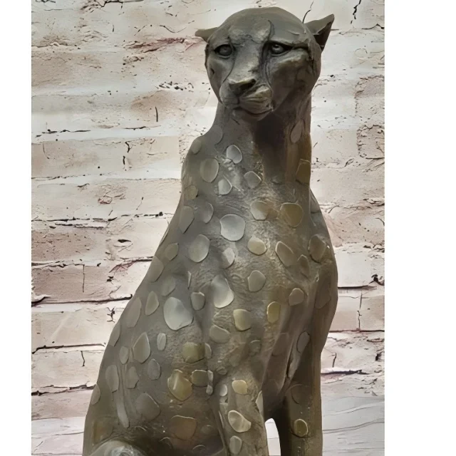 Custom 3D Antique  Animal Sculpture Handicraft Cast Copper Bronze Figurine with Logo Metal Artwork Bronze Sculpture