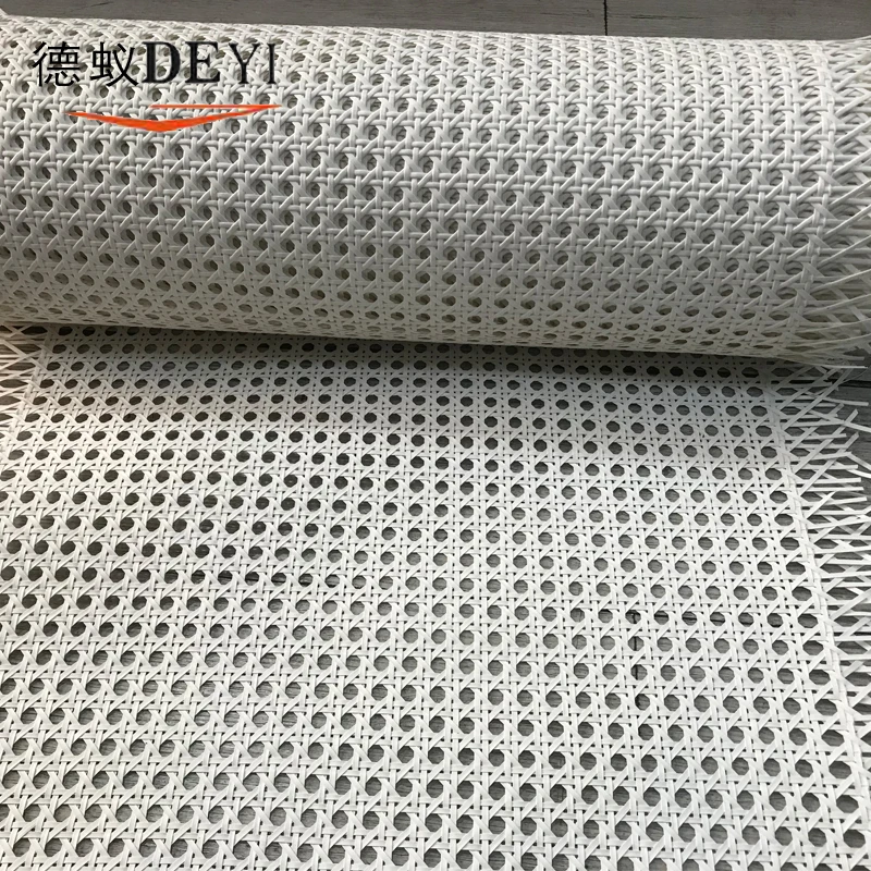 Top Quality 100% Natural Bleached Indonesia Rattan Cane Webbing Roll For Furniture 1/2 3/8 Mesh Woven Wholesale