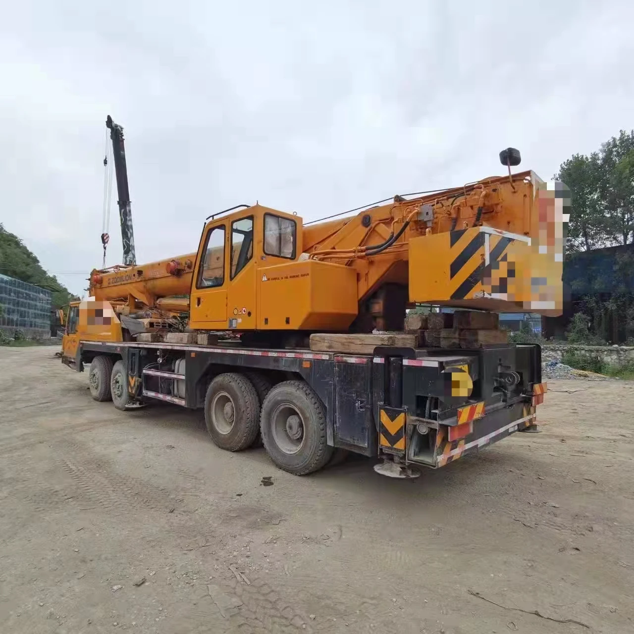 Low Price Good Performance Hydraulic Mobile Truck Crane Second Hand Zoomlion 55Ton Crane Used Crane Truck For Building