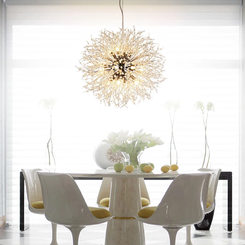 Newest Philippines Dandelion Chandelier Pendant Lamp For Hallway