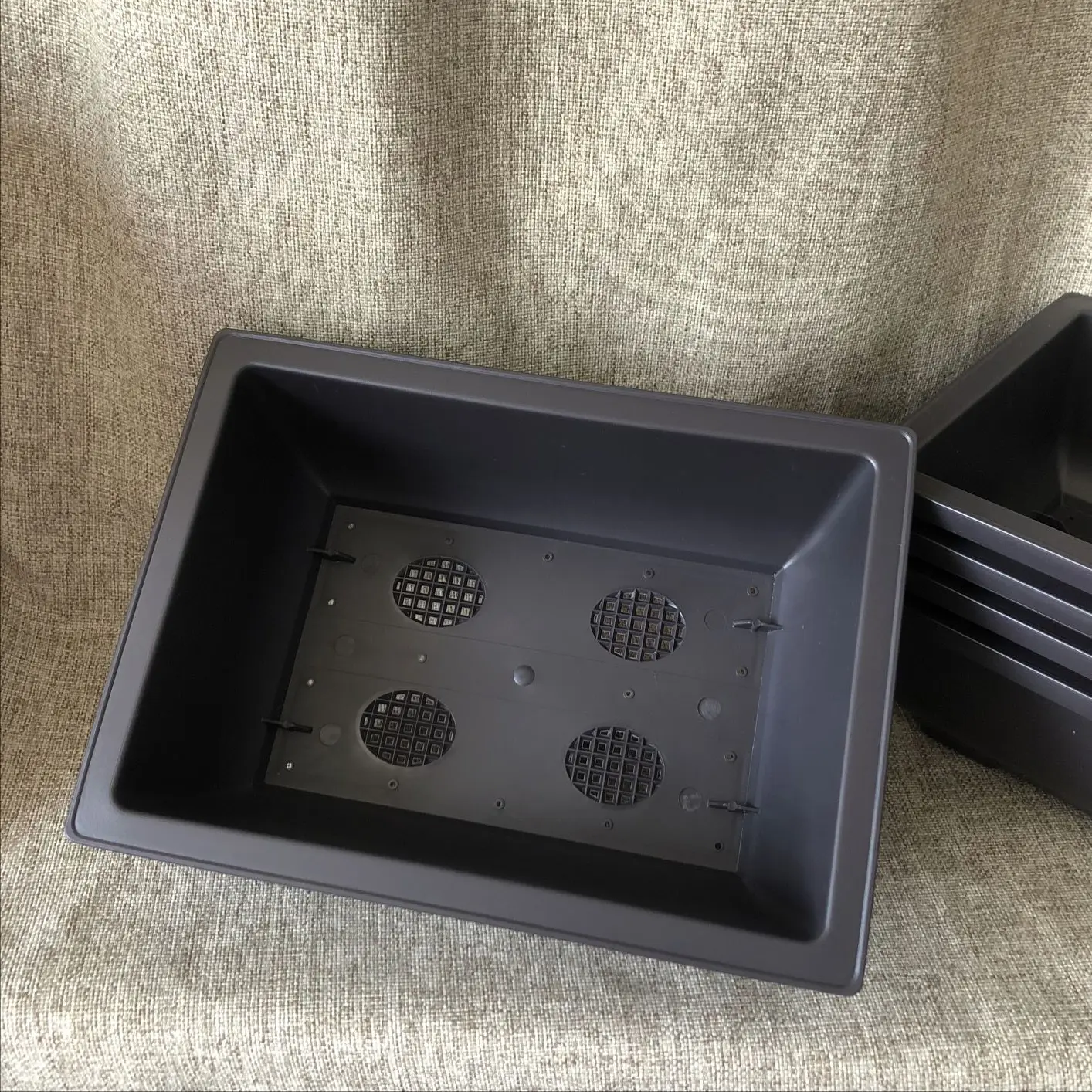 29*21*10.5cm 3500ml rectangle bonsai pots succulent planter garden pot flower pot plastic garden