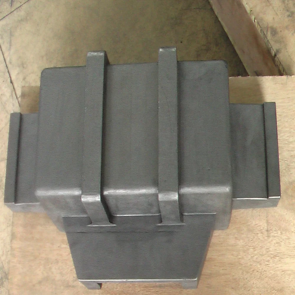 Custom special-shaped/dimension graphite mold/mould for gold/sliver/copper ingotmelting