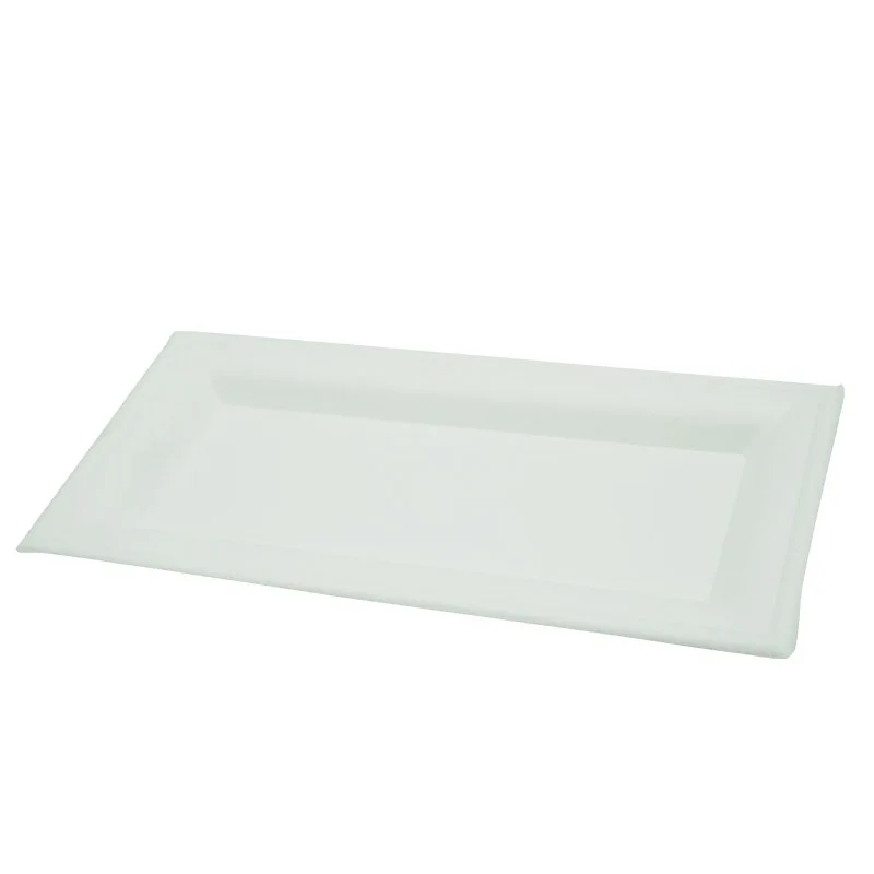 
new arrival Disposable Bagasse Compostable Biodegradable Oval plates Tableware 