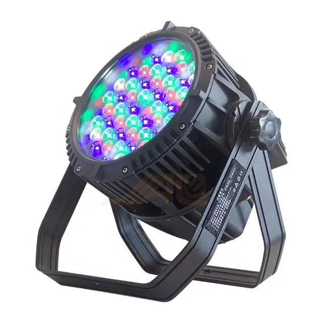 Popular 54x3W R12 G18 B18 W6 LED waterproof led battery par light led stage light par
