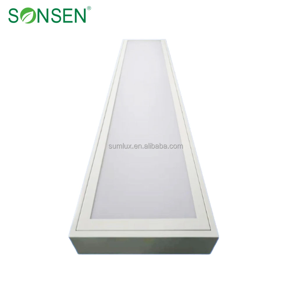OEM service T8 grille light 3x18w 2x4ft 120x60cm 1.2m surface mounted panel light with opal or prismatic diffuser