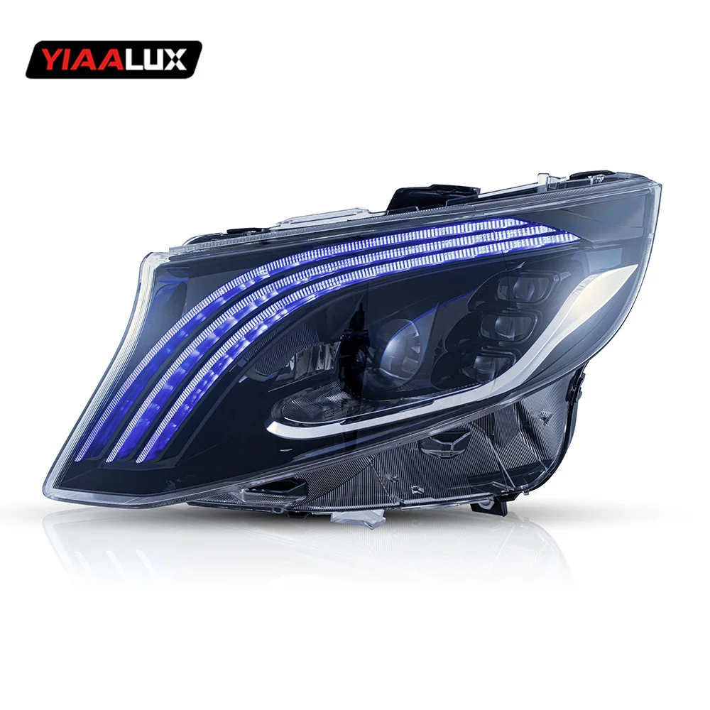 Automotive Accessories DRL Car Front Lamp With H/L Beam For Mercedes Benz VITO V250 V260 2016-2020 Headlight