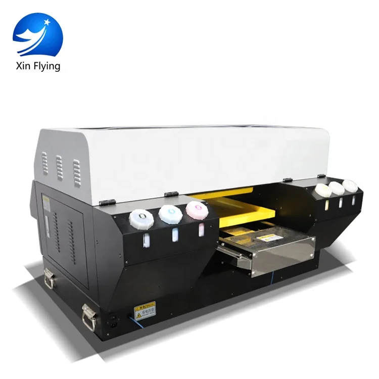 Популярная цифровая печать футболки машины высокое разрешение a2 размер большой формат струйных футболка принтера
