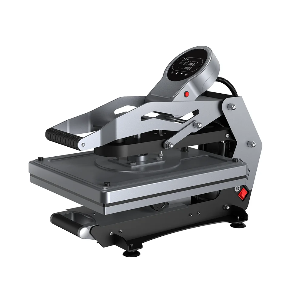 40*50 Flatbed Heat Press Machine for Digital T-Shirt Printing Manual Grade Options New Condition 220V 110V Plate