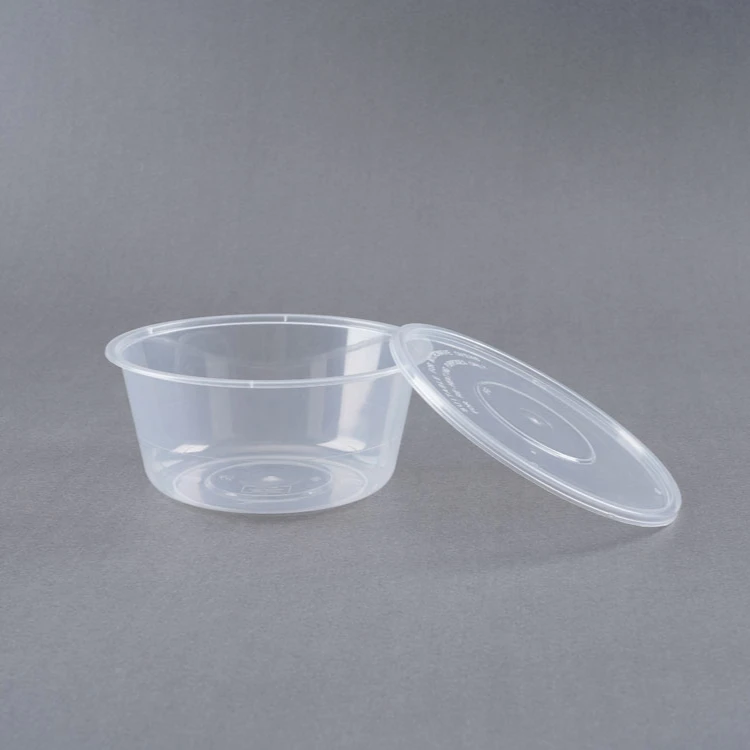 750ml Transparent Microwavable Lunch takeaway Food Plastic Disposable Food Soup Bento Packing Containers