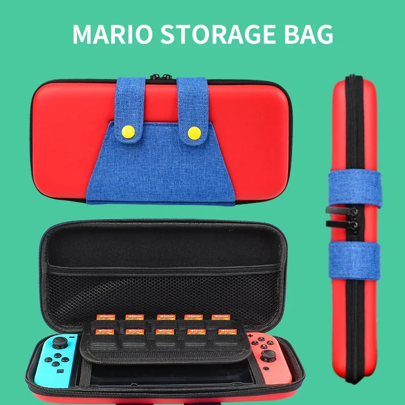 Сумка для игр «Марио» на заказ, китайский кейс для переноски с Oled-экраном для Nintendo Switch Lite, аксессуары для консоли