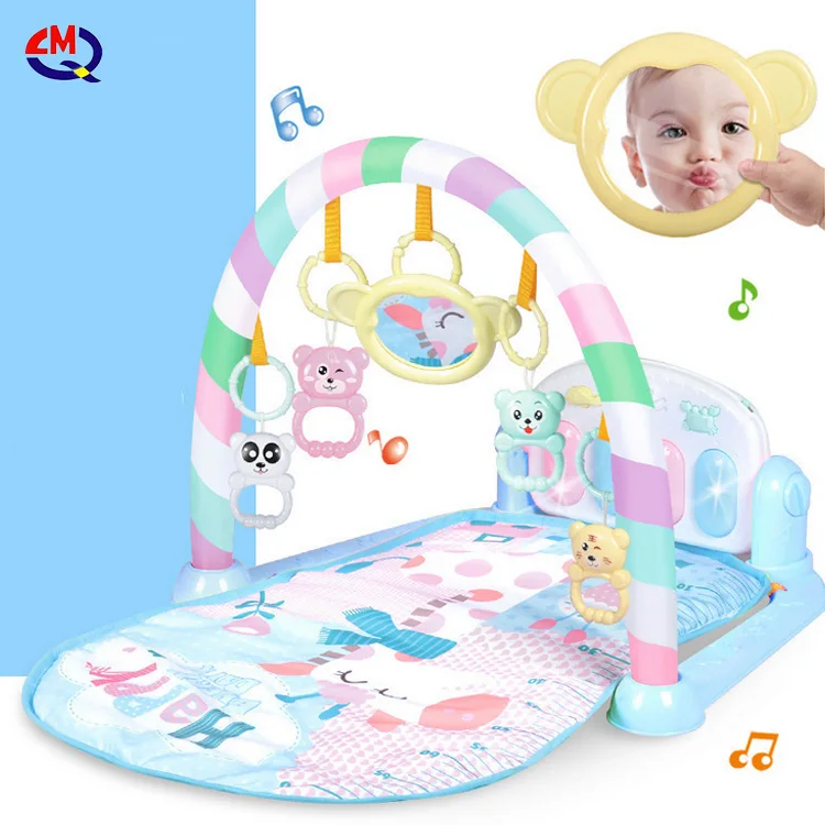 
Non - toxic and Tasteless Baby Musical Education Puzzle Fitness Gym Soft and Comfortable Keyboard Play Mat with Piano Toys 