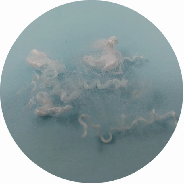 3D*32mm Virgin raw white down like Soloft fiber