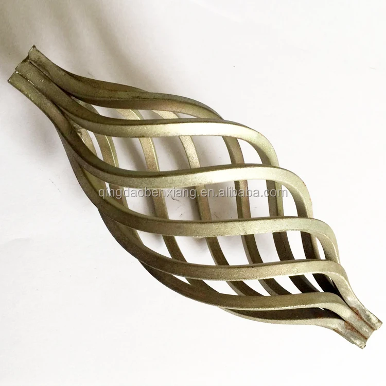 Limited time offer Iron wrought parts Iron basket decoration best price