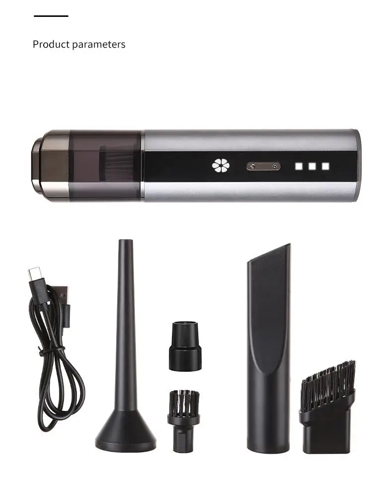 mini portable handheld car vacuum cleaner wireless  rechargeable cordless wireless handheld vacuum cleaner