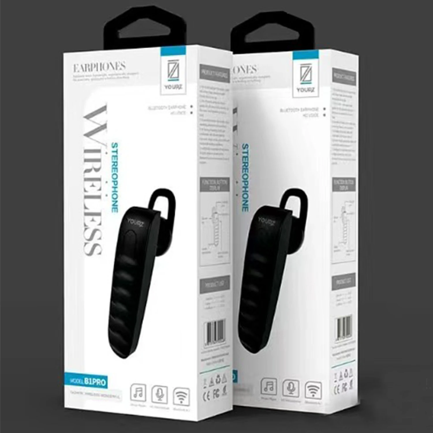 Custom White Paper Box Wireless Earbuds Earphones cardboard Packaging Box for Headphones