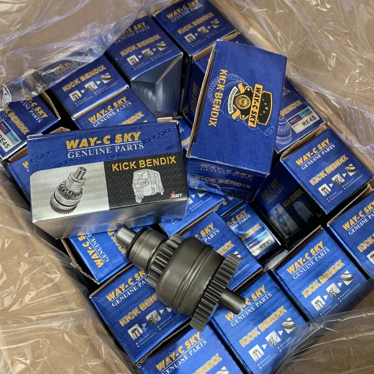 Трехколесные Запчасти для мотоциклов стартер двигатель Bendix BAJAJ RE 205CC 225CC