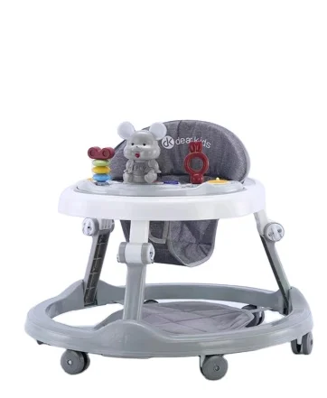 China Factory Wholesale Cheap Kids Baby Walker New Model Baby Push Stroller for Toddlers Music & Foot-Powered Learning