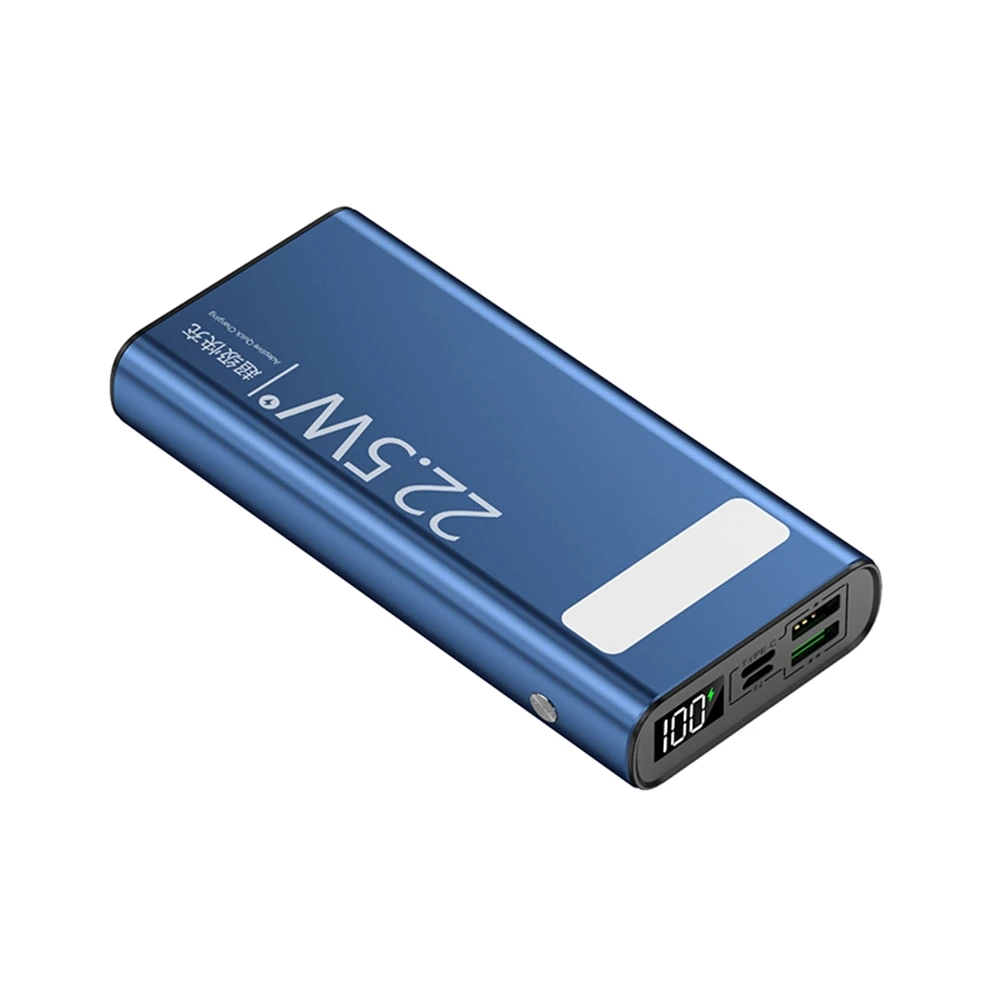 Wholsell manufacture metal 20000mah power bank quick charge 3. PD 22.5w power bank power banks 30000mah