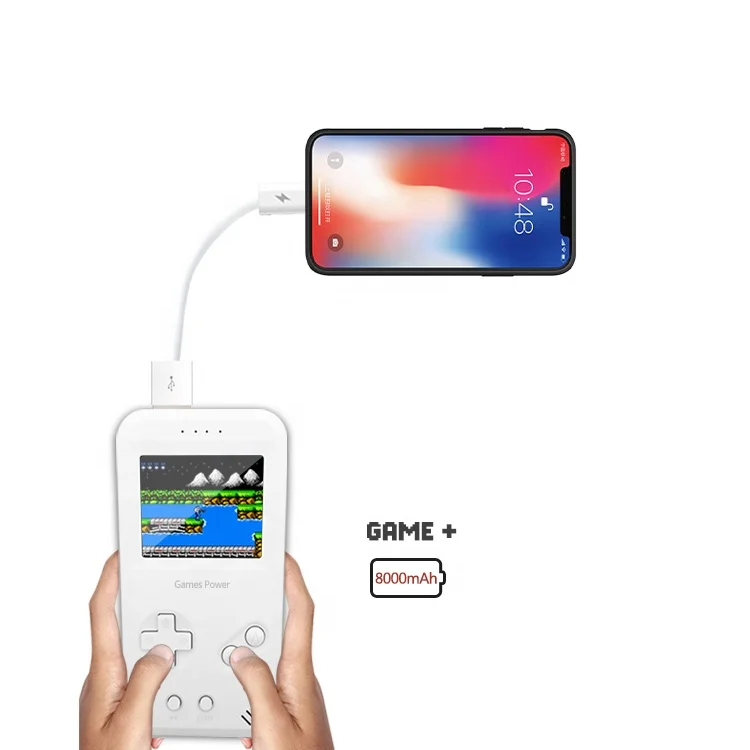 2021 Hot Selling 299 In 1 Games Handheld Game Player With 8000mAh Battery Game Console Power Bank For Gifts