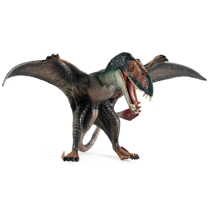 Oenux Wholesale Realistic Jurassic Dinosaur Action Figure Pterodactyl Model Early Education Toy School Rewards Xmas Gift