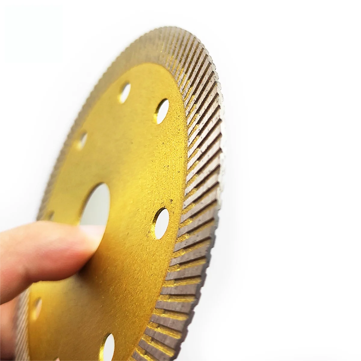 Cutting iron sheet metal Stainless steel Angle grinder cutting iron sheet diamond saw blade