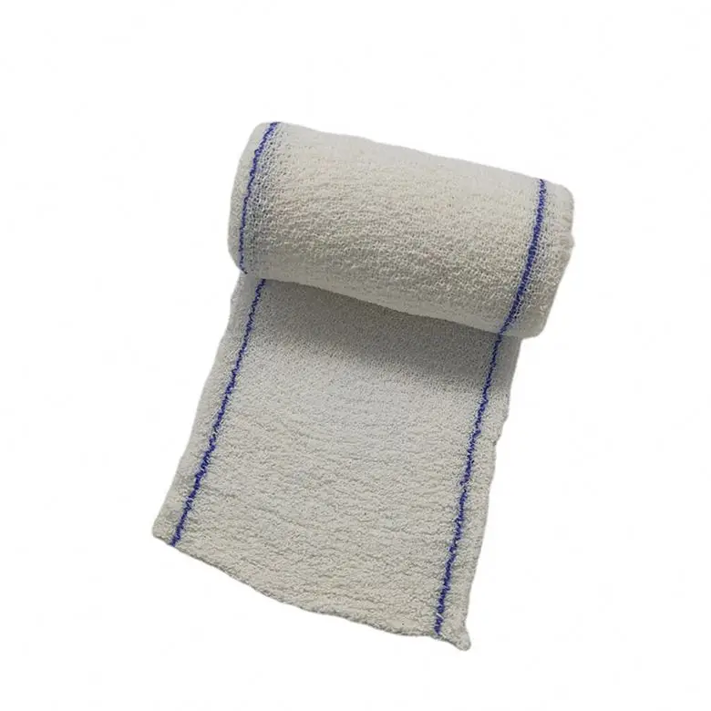 Zhejiang wholesale hospital surgical medical spandex wrinkle soft elastic warp bandage
