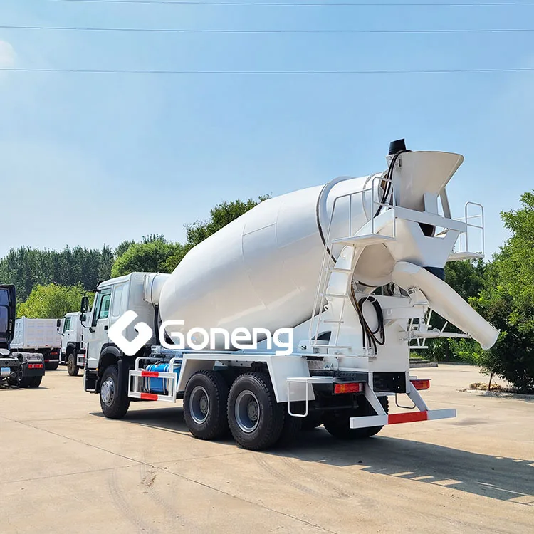 foton sinotruk used truck cement mixing howo 371hp concrete mixer truck 6x4 sino prices