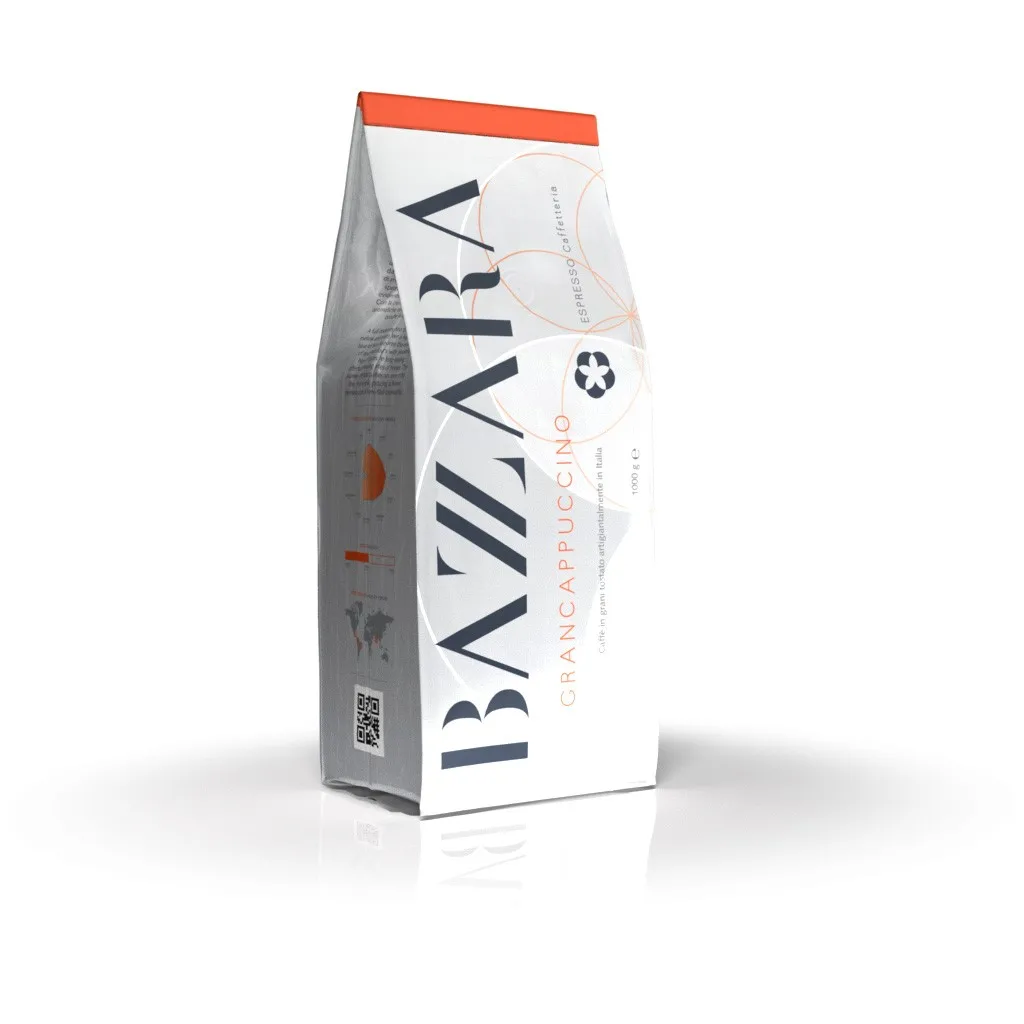 
Bazzara Espresso Grancappucino 80% Arabica Coffee Beans 