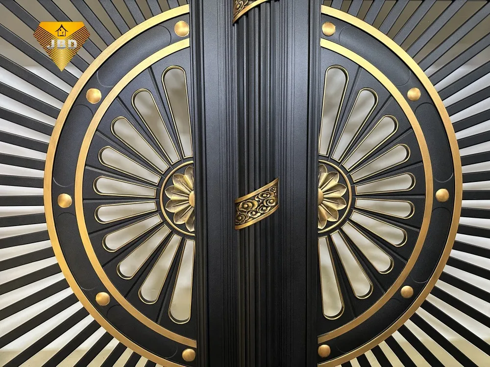 JBDhome High Quality Customized Automatic Patio Gate Fashion Villa Garden Retractable Gate Guard Your Home