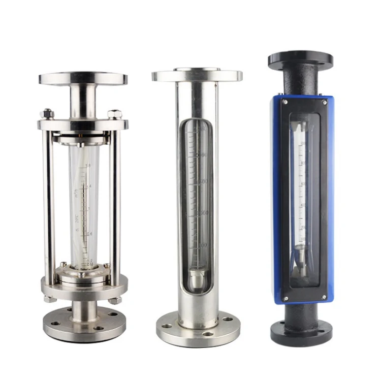 SENTEC LZB Horizontal Rotameter Glass Tube Hot Water Rotameter Air Digital Flowmeter For Fluid Flow Gas Glass Tube Rotameter