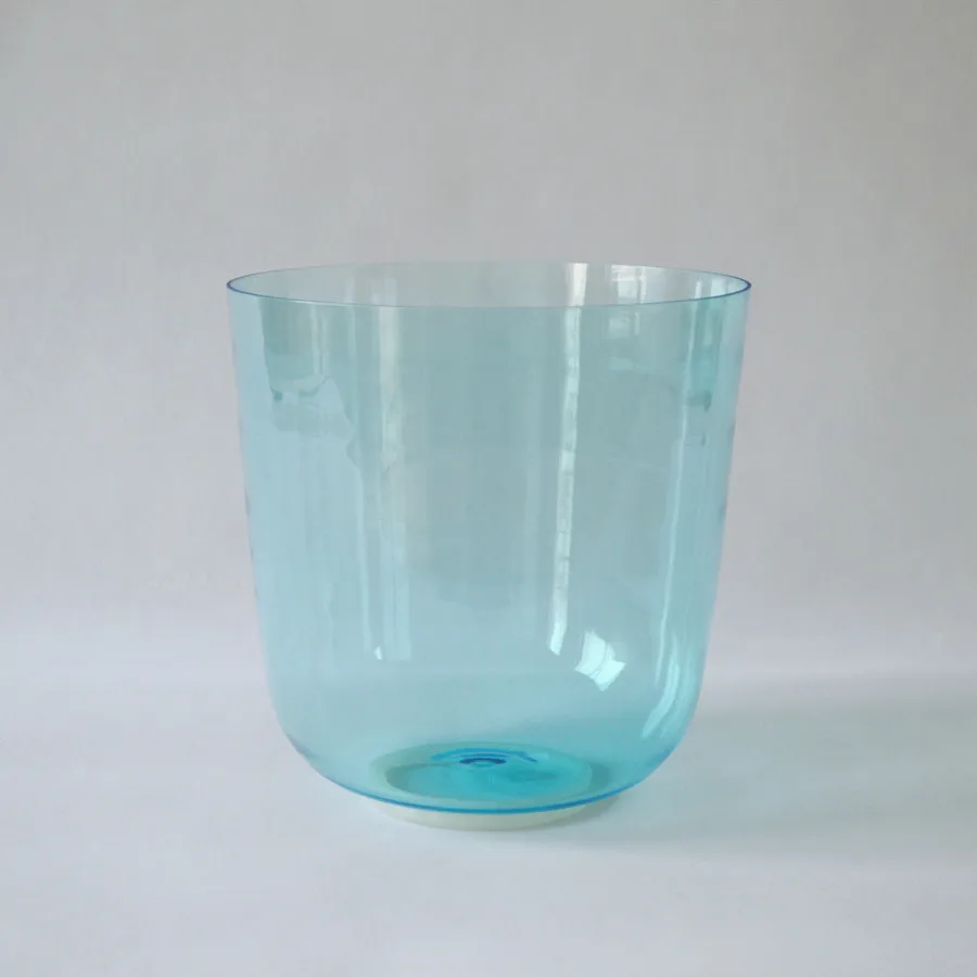 Colored Crystal Singing Bowl Chakra Tuned for Healing Sound Bath