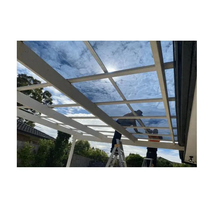 heat resistance plastic sunroof polycarbonate solid hollow sheet stadium roof material