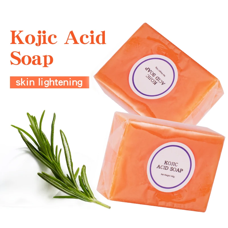 Natural Kojic Acid Moisturizing Antioxidant Plant Acens Face And Body Care Soap Handmade Bar Soap