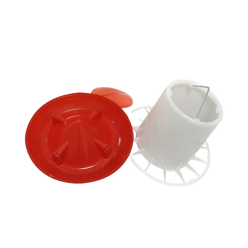 Best Selling 8kg Animal Feeder Feeding Bucket for Chickens Automatic Poultry Feeder Various Chicken Troughs