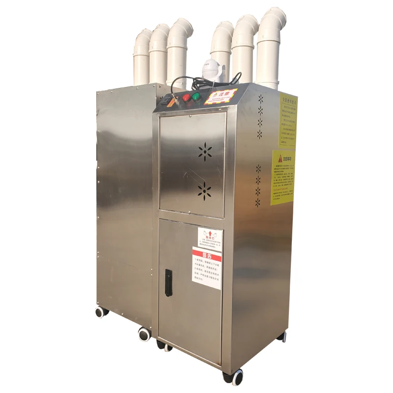 Stainless steel body 10L courier disinfection ultrasonic air humidifier fogging machine disenfection nebulizatore per serra