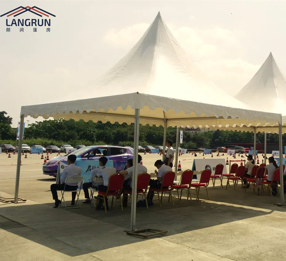 3x3 Aluminium Frame Waterproof  Pagoda Tent Outdoor Gazebo Marquee Supplier Chinese