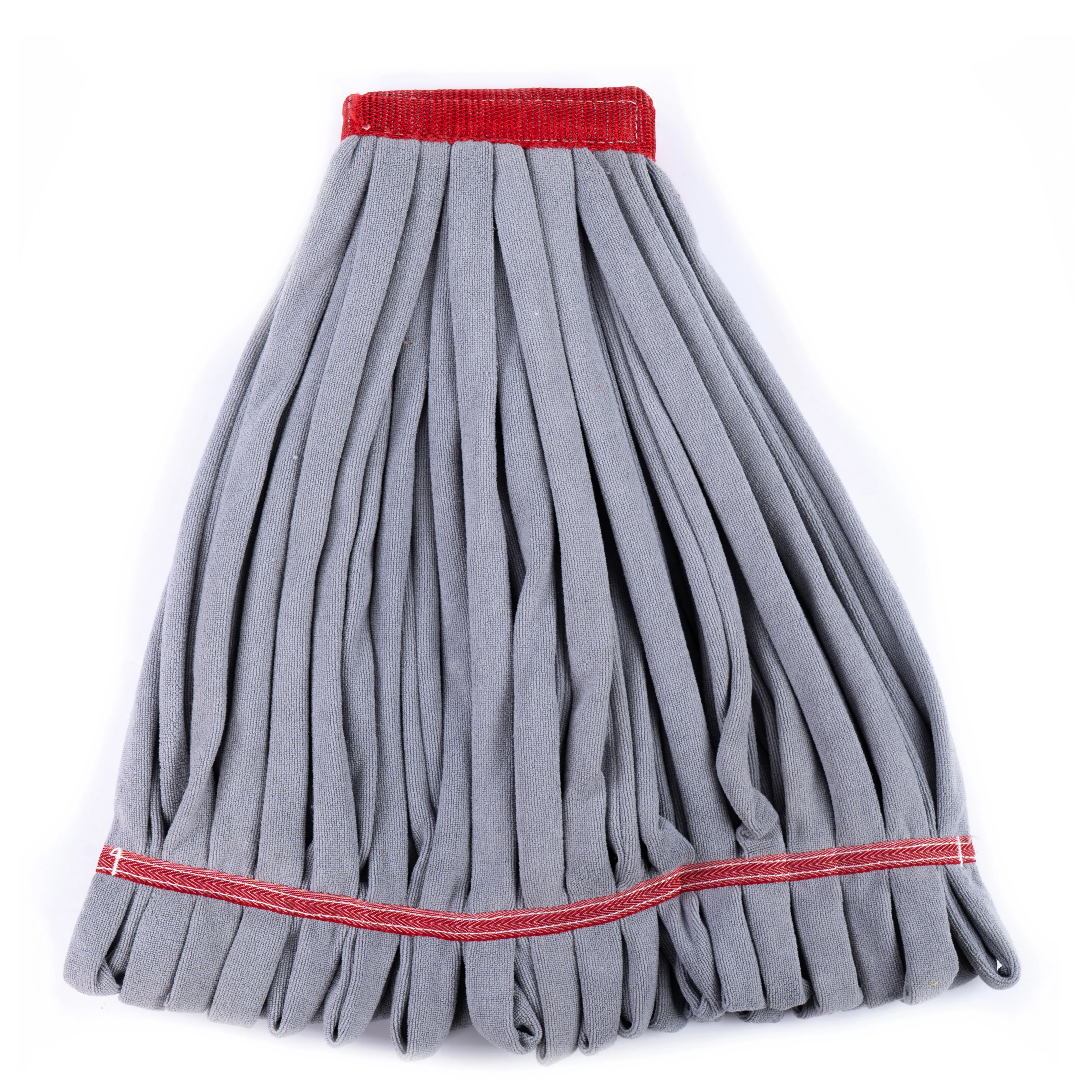 Machine washable hospital floor cleaning 18oz Microfiber Floor Wet Tube Mop Head Refill
