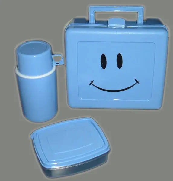 plastic food container with handle container with water bottle and  lunch box