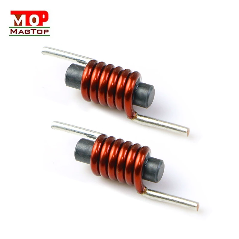 100mH fixed radial inductors ferrite rod core inductor coils power inductors