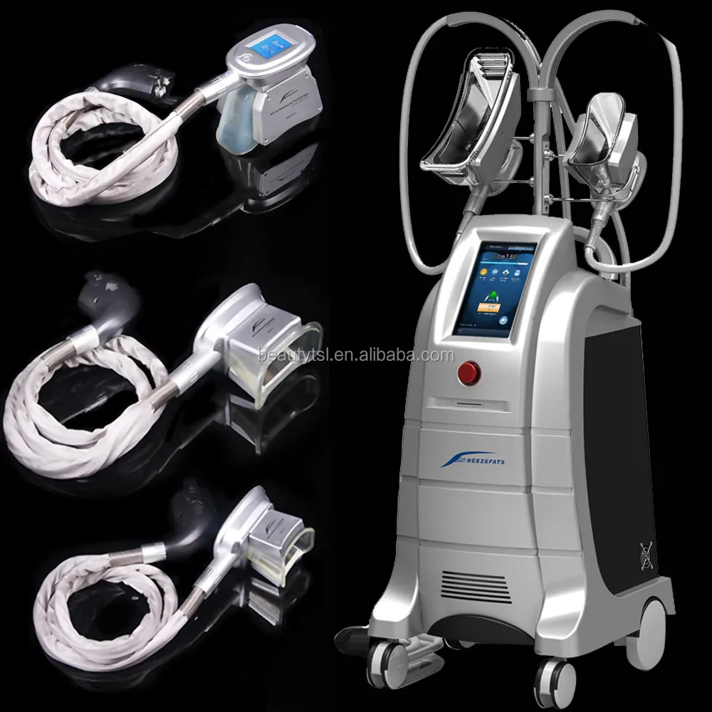 4 Handpieces Crio lipo laser freeze fat for cold therapy criolipolisys lipo crio machine