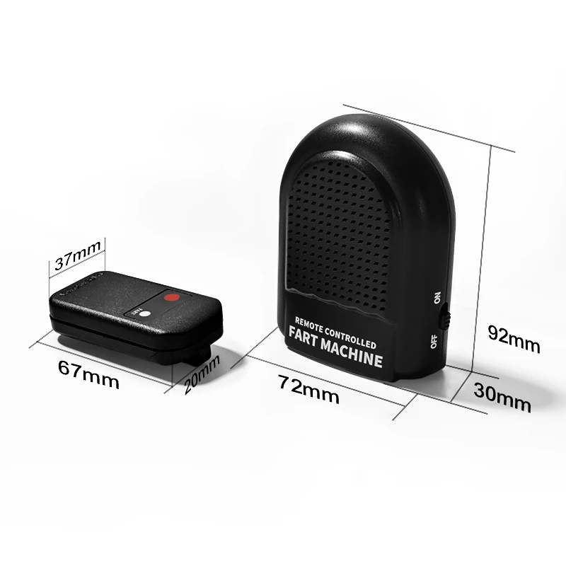 Remote Controlled Fart Machine with Different Realistic Sounds Portable Farting Machine Toy Pranks Jokes Gag gifts for kids