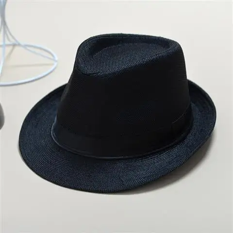 Factory Cheap Price Classic Vintage Fashion Customized Embroidery Logo Design Manhattan Jazz Unisex Fedora Hats with Band