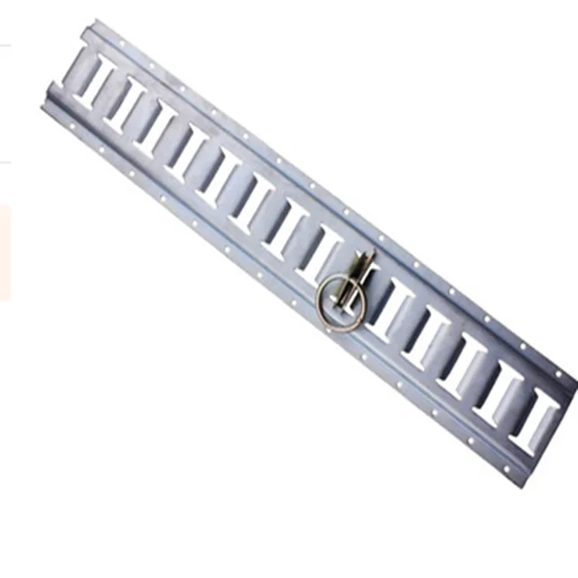 
High quality Galvanized Horizontal E Track Rail for truck 