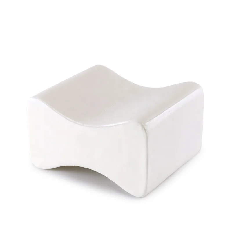 Hot Sale Side Sleepers Memory Foam Foot Rest Relax Leg Pillow With Removable Cover