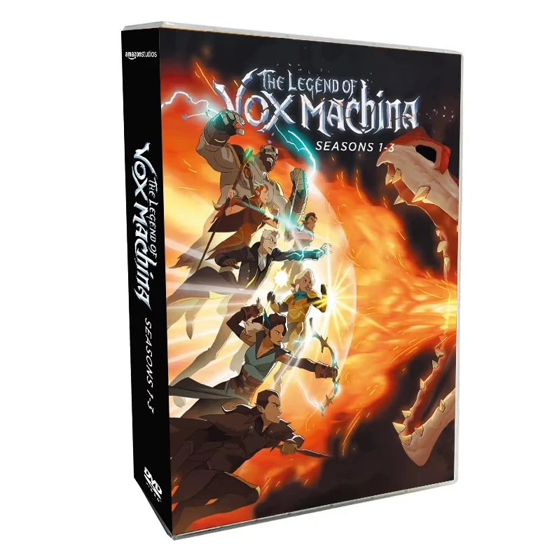 The Legend of VoxMachina Season 1-3 9 disc Factory Wholesale Hot Sale DVD Movies TV Series Amazo  eBay Brand New Free Ship