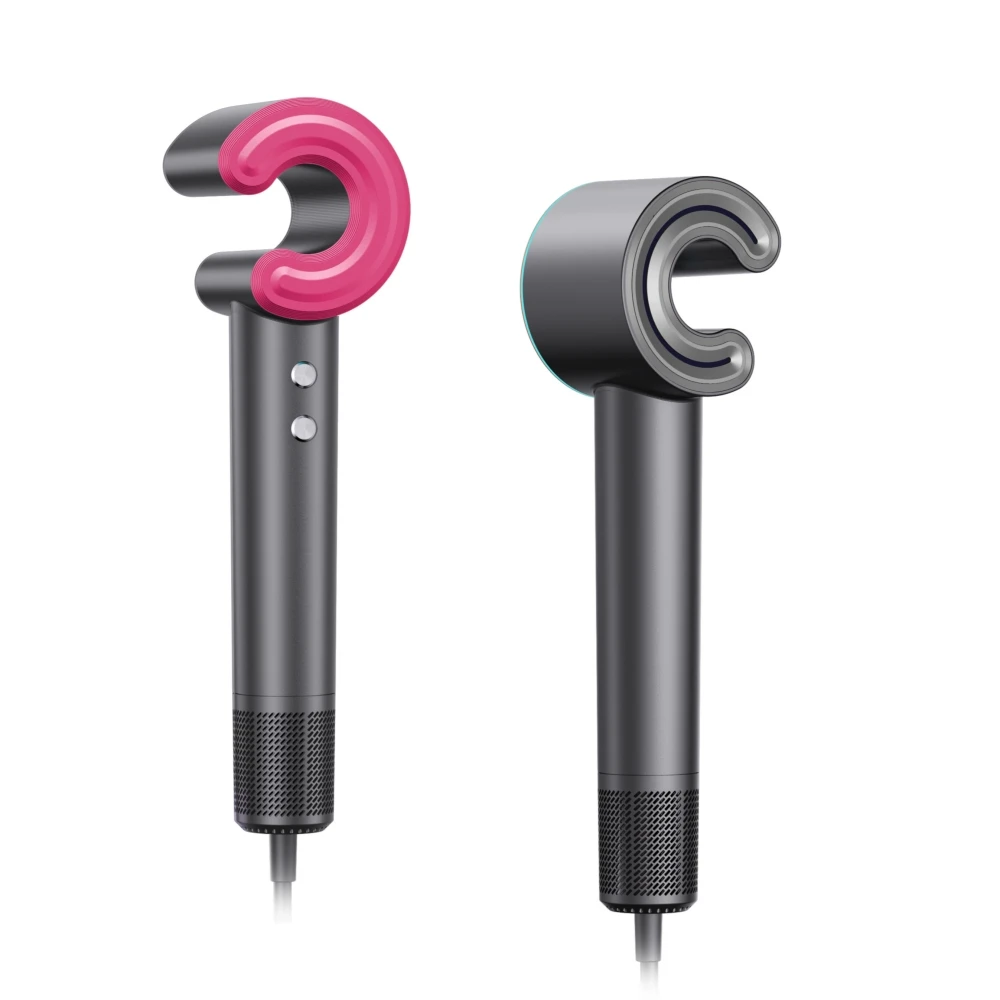 Portable 110000 rpm High Speed Brushless Motor Fast Drying Salon 200 Million Negative Ions Professional Ionic Hair Dryer