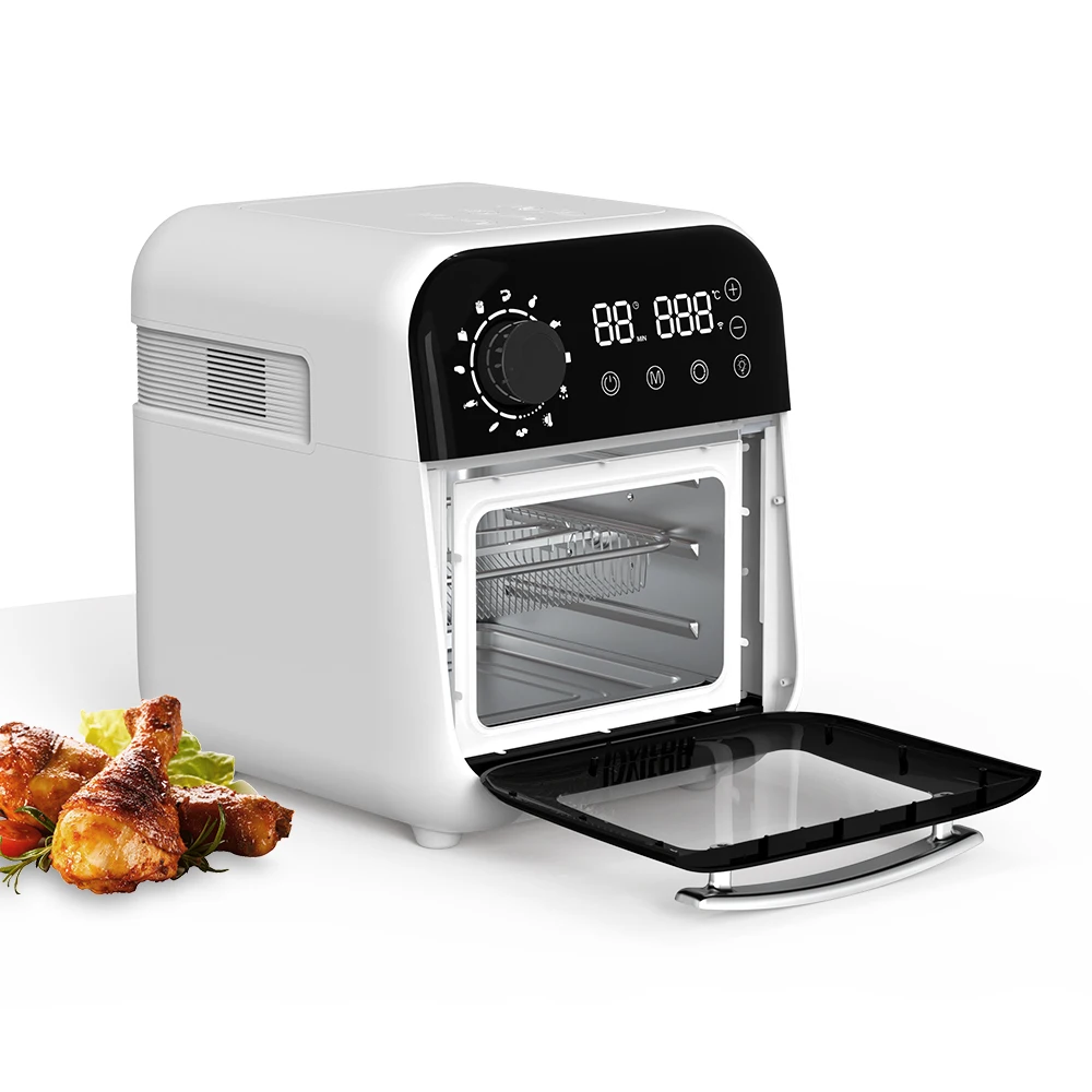 2024 New Design 12 L Cooker Air Fryer Oven Mini 2-in-1 Air Fryer Oven with built-in Smart Cooking Programs