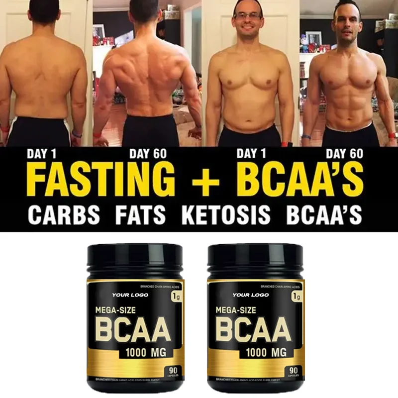 OEM BCAA энергетическая Спортивная добавка Креатин цитруллин бета-аланин капсулы для предварительной тренировки